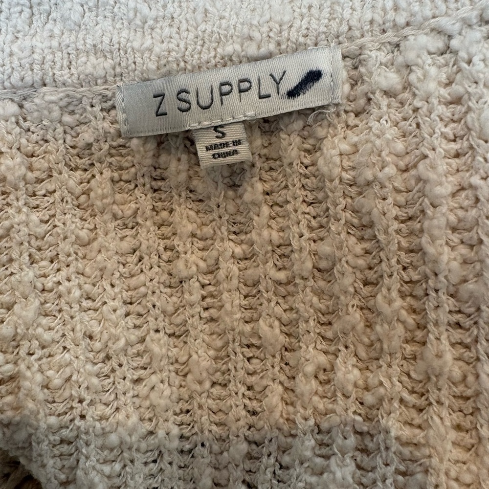 Z Supply EUC slouch & oversized Johnny collar sweater - Picture 7 of 9